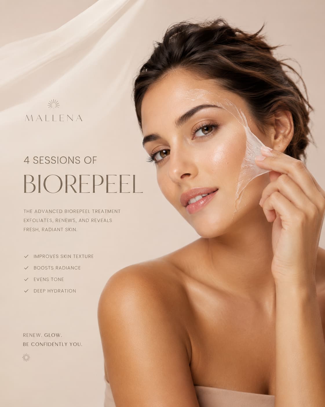 4 сеанса beorepeel